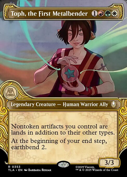 Toph, the First Metalbender (Foil)