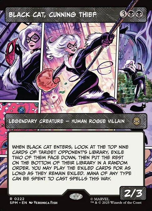 Black Cat, Cunning Thief (Foil)