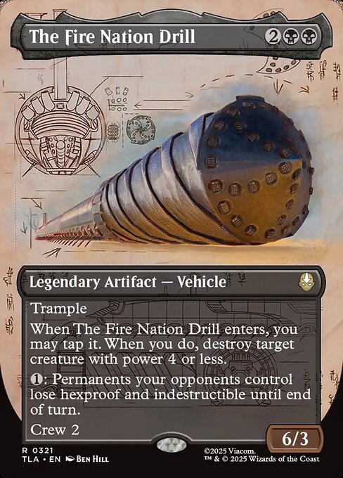 The Fire Nation Drill (Foil)