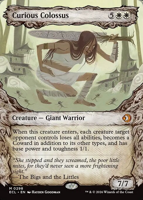 Curious Colossus (ES) (Foil)