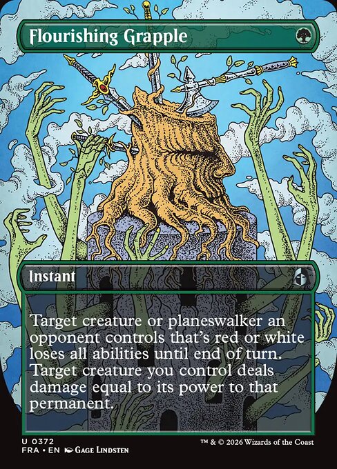Flourishing Grapple (Foil)