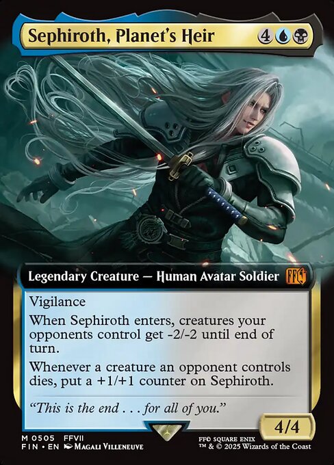 Sephiroth, Planet's Heir (Foil)