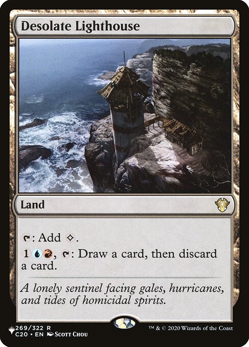 {T}: Add {C}.
{1}{U}{R}, {T}: Draw a card, then discard a card.