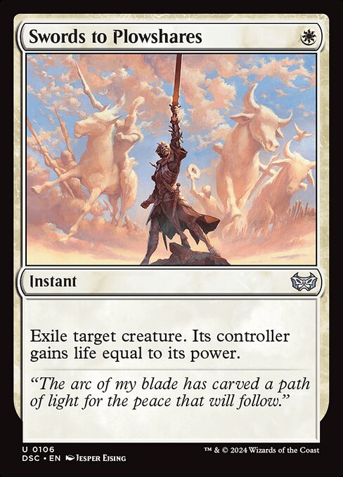 Exile target creature. Its controller gains life equal to its power.