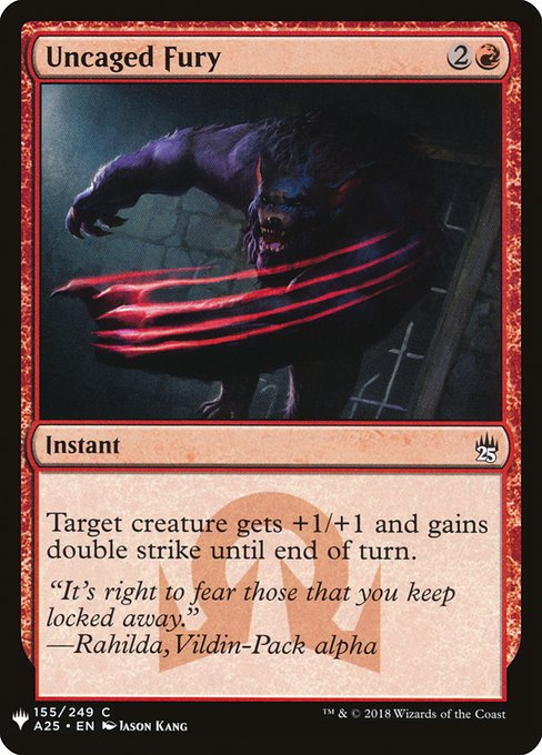 Target creature gets +1/+1 and gains double strike until end of turn. (It deals both first-strike and regular combat damage.)