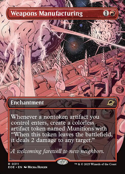 Weapons Manufacturing (Foil)