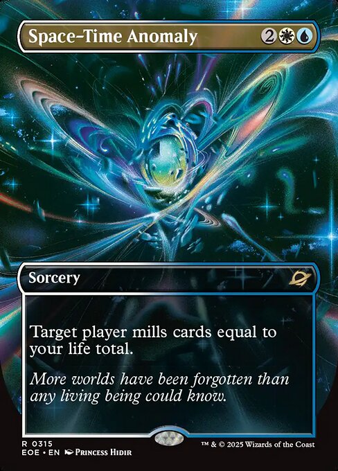 Space-Time Anomaly (Foil)
