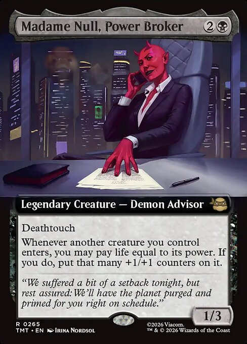 Madame Null, Power Broker (Foil)