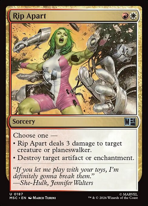 Rip Apart (Foil)