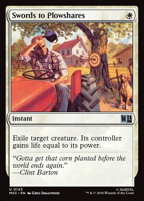Swords to Plowshares (Foil)