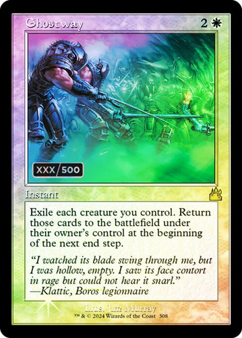 Exile each creature you control. Return those cards to the battlefield under their owner's control at the beginning of the next end step.