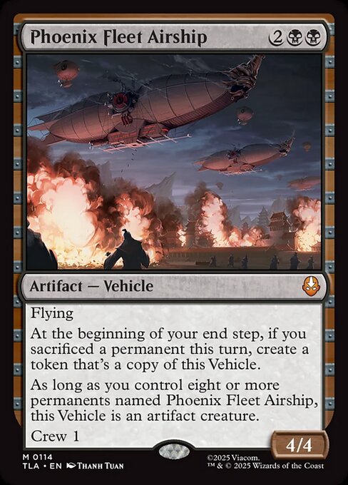 Phoenix Fleet Airship (Foil)