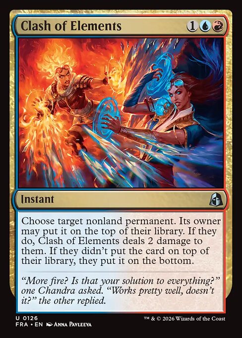 Clash of Elements (Foil)