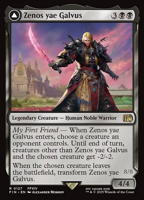 Zenos yae Galvus // Shinryu, Transcendent Rival (Foil)