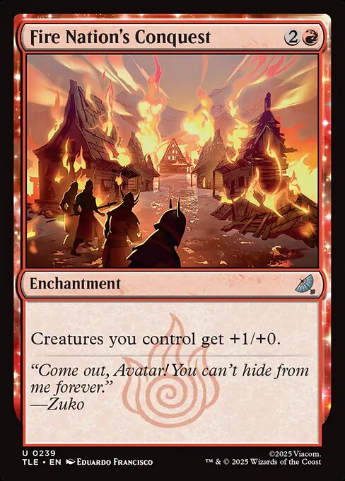 Fire Nation's Conquest (Foil)