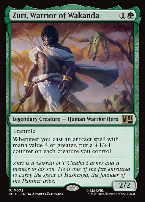 Zuri, Warrior of Wakanda (Foil)