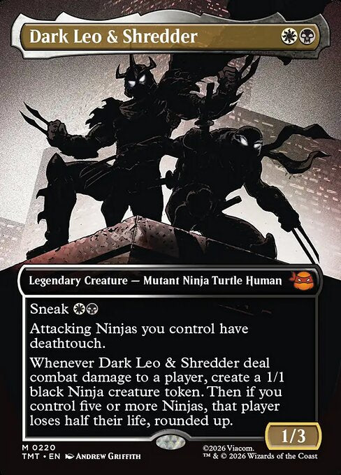 Dark Leo & Shredder (Foil)