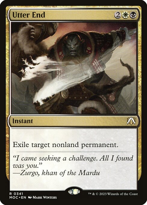 Exile target nonland permanent.
