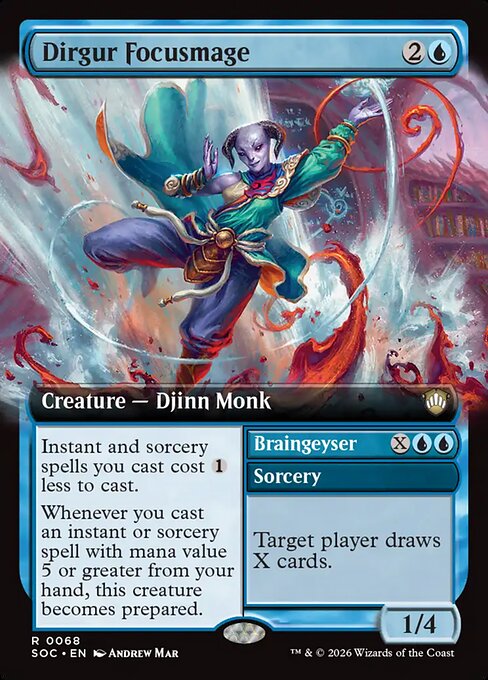 Dirgur Focusmage // Braingeyser (Foil)