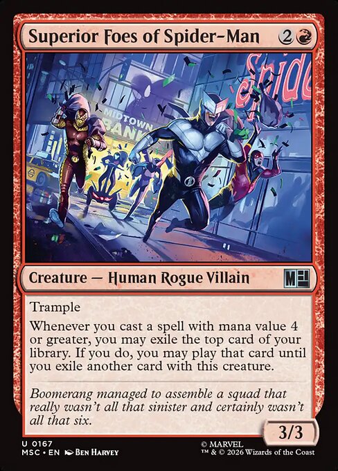 Superior Foes of Spider-Man (Foil)