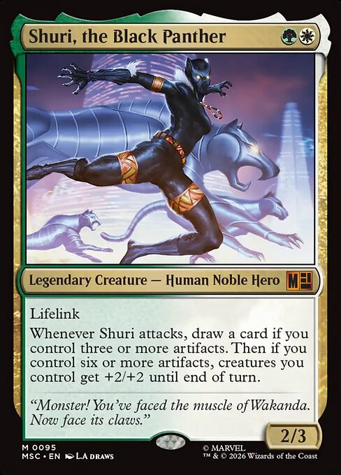 Shuri, the Black Panther (Foil)