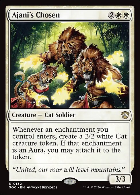 Ajani's Chosen (Foil)