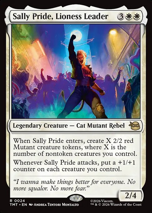 Sally Pride, Lioness Leader (Foil)