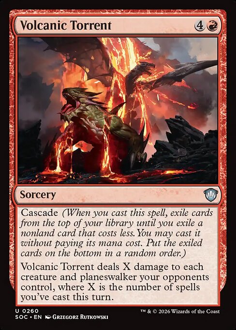 Volcanic Torrent (Foil)