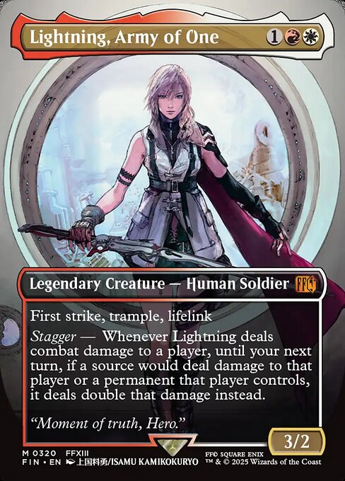Lightning, Army of One (Foil)