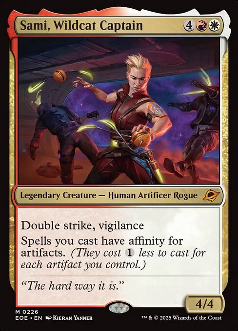 Sami, Wildcat Captain (Foil)