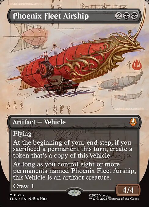 Phoenix Fleet Airship (Foil)