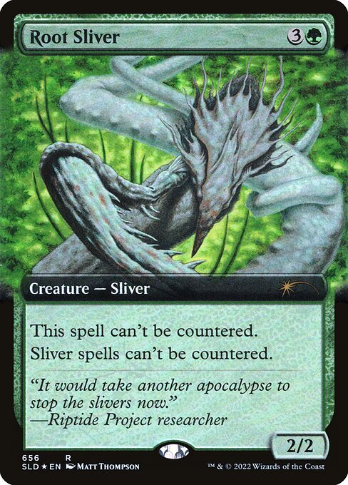 This spell can't be countered.
Sliver spells can't be countered.