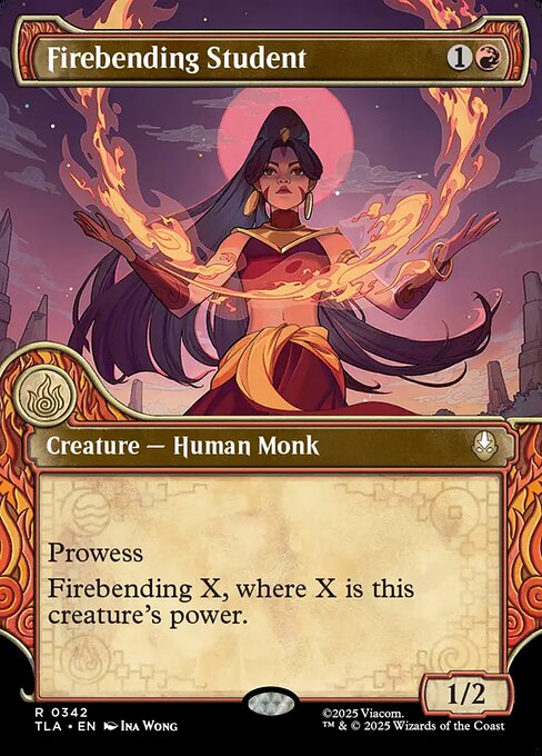 Firebending Student (Foil)