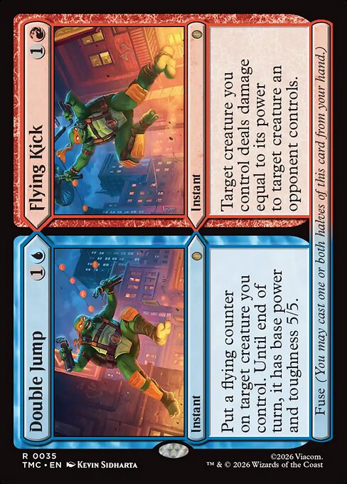 Double Jump // Flying Kick (Foil)