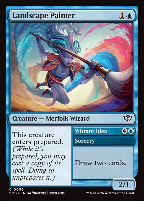 Landscape Painter // Vibrant Idea (Foil)