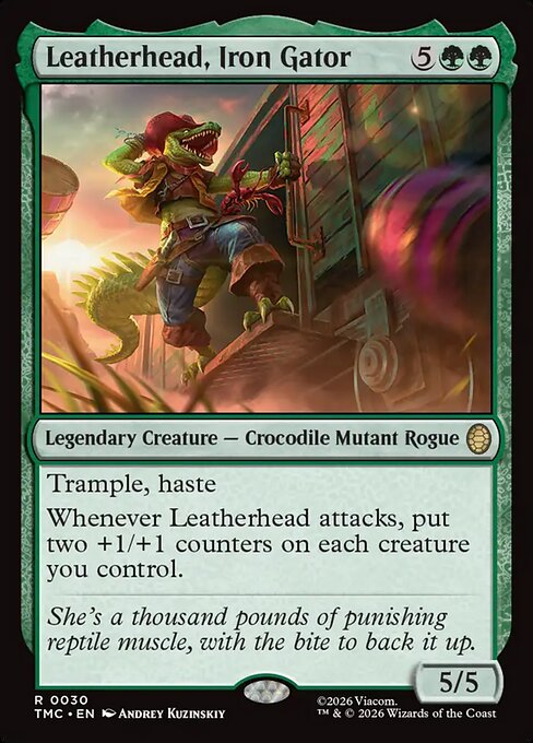 Leatherhead, Iron Gator (Foil)