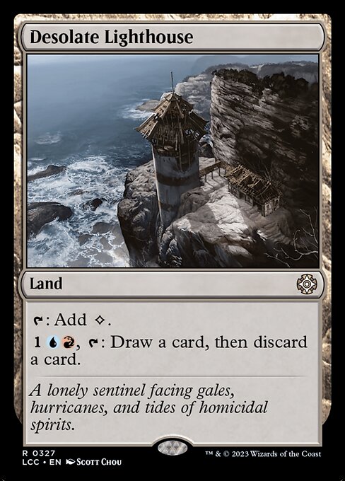 {T}: Add {C}.
{1}{U}{R}, {T}: Draw a card, then discard a card.