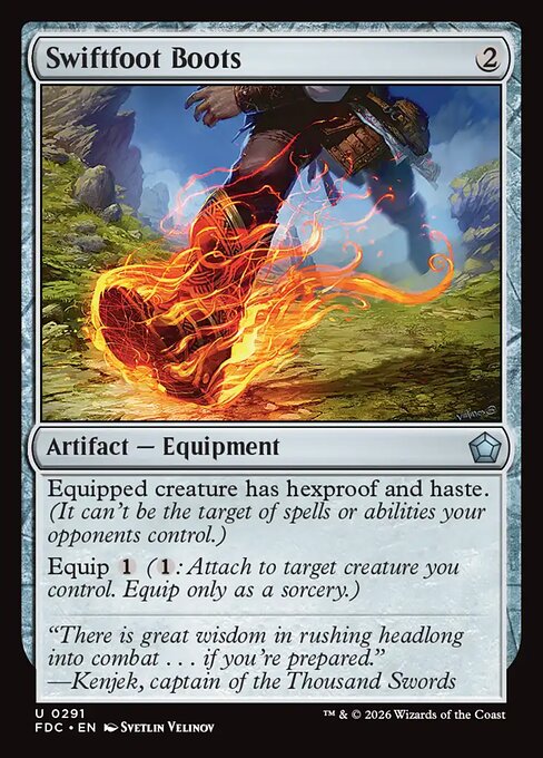 Swiftfoot Boots (Foil)