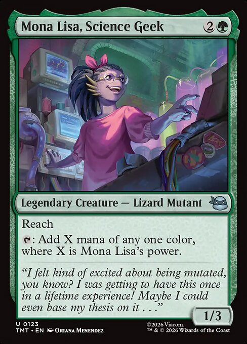 Mona Lisa, Science Geek (Foil)