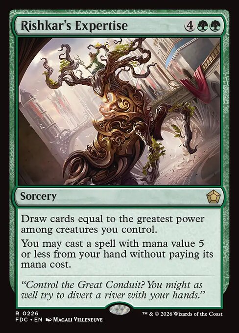 Rishkar's Expertise (Foil)