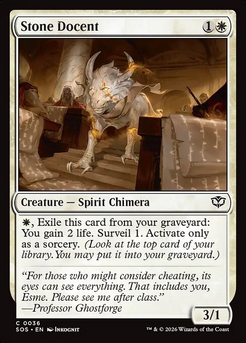 Stone Docent (Foil)