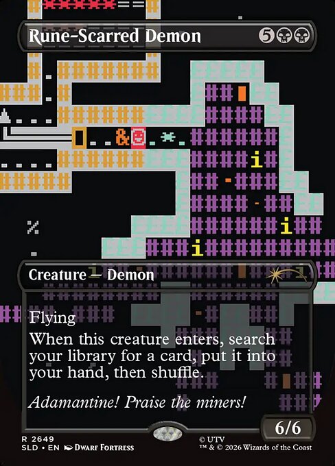Rune-Scarred Demon (Foil)