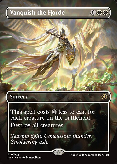 This spell costs {1} less to cast for each creature on the battlefield.
Destroy all creatures.