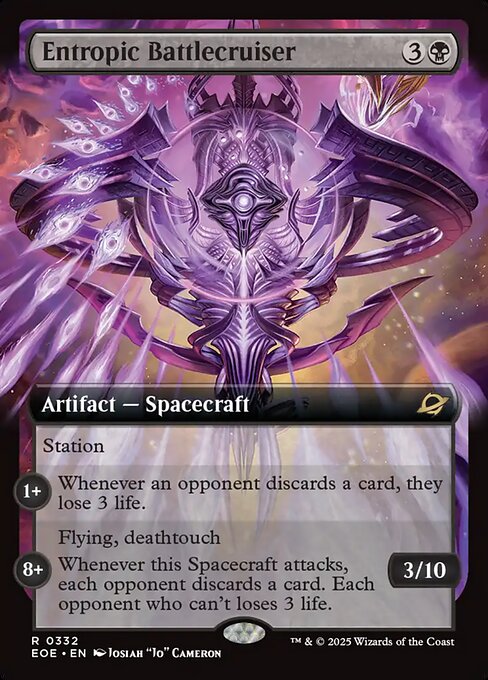 Entropic Battlecruiser (Foil)