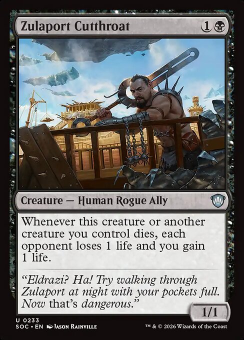 Zulaport Cutthroat (Foil)