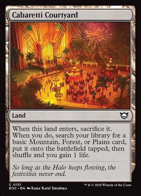 Cabaretti Courtyard (Foil)