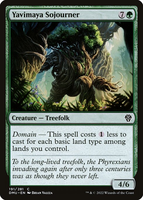 Domain — This spell costs {1} less to cast for each basic land type among lands you control.