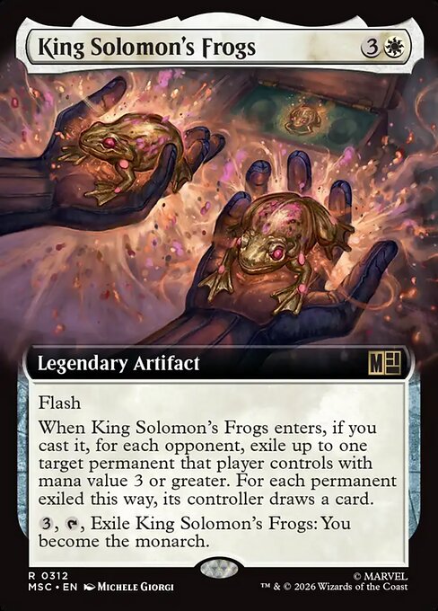 King Solomon's Frogs (Foil)