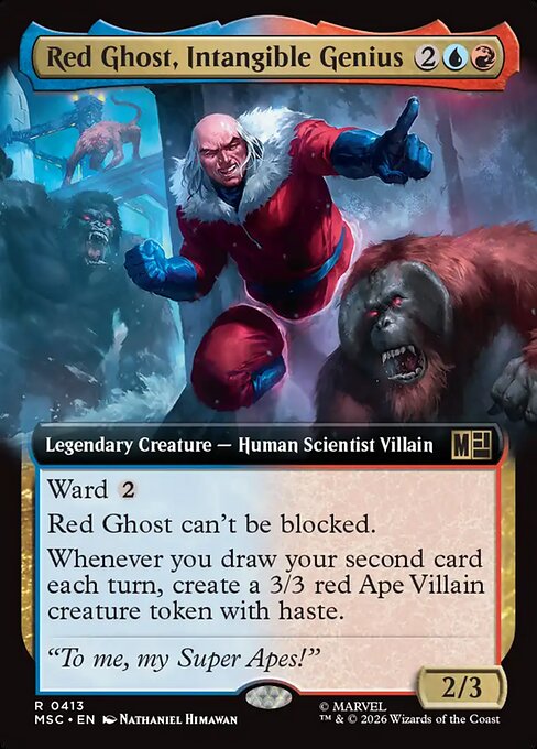 Red Ghost, Intangible Genius (Foil)