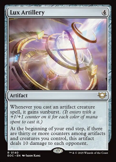 Lux Artillery (Foil)